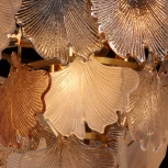 Подвесная люстра MW-Light Патриция 447012606 (220V, на цепи, листья)