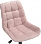 Стул Woodville Честер черный / розовый 489818