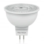 Лампочка светодиодная GU5.3 4W 220V 350 lm 4000K холодный белый свет Voltega Simple 6950
