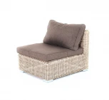 Модуль диванный прямой с подушками, цвет бежевый 4SIS Лунго YH-C1032W beige