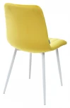 Стул DUBLIN G108-22 золотая осина, велюр / белый каркас
