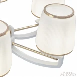 Подвесная люстра Arte Milano Florentia-2457 302457/6 Wh/Gd (220V, на цепи)