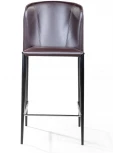 Стул полубарный Albert, кожа коричневый Top Concept ALBERT 2000000000183