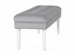 Банкетка Adel ОГОГО 825572 (серый, белый)