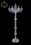 Торшер Art Classic 13.24 13.24.6.200.h-160.Cr.V0300 (220V, хрусталь, подвески, подсвечник, свеча, под старину)