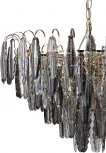 Подвесная большая люстра Stilfort Florin 1021/03/18P (220V, хрусталь, на цепи, круглые)