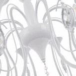 Подвесная люстра Arte Milano AM349920 349920/8 WT (220V, подвески, на цепи, подсвечник, свеча)