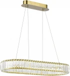 Подвесной светильник ST Luce Tivoli SL1622.323.01 ST-Luce Латунь/Прозрачный LED 1*60W (220V, на тросе)