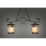 Уличный светильник подвесной Русские фонари Marsel 230-02/bg-02 (ковка, на цепи)