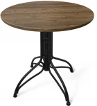 Стол SHT-TU25/70 МДФ черный муар/орех светлый Sheffilton SHT-TU25 7081799301