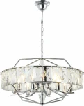 Подвесная люстра Stilfort Avenue 2090/09/08C (220V, хрусталь, на цепи, круглые)