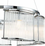 Люстра подвесная Corsetto V000076 (12003/6P Chrome) (220V, на тросе)