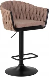 Стул барный LEON (коричневая ткань (LAR 275-3))