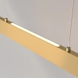 Подвесной линейный светильник Step 3000K 1x30Вт 120° LED Maytoni Technical P010PL-L30G3K (220V, на тросе)