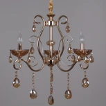 Подвесная люстра Reluce 02315-0.4-03 FGD+GC (220V, подвески, на цепи, подсвечник, свеча)