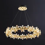 Подвесной светильник Mariola D60 Imperiumloft Mariola01 (219627-23) (LED, 220V, на проводе, цветы, круглые)