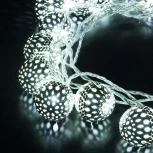 Гирлянда Eurosvet 400-003 хром перламутровый с эффектом мерцания