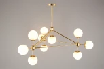 Потолочная люстра на штанге Aployt Rozali APL.606.07.10 (220V, шарики)