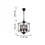 Подвесной светильник Favourite Kiara 2057-3P (220V, на цепи)