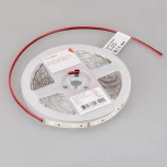 Светодиодная лента RT-A120-8mm 24V Scarlet (9.6 W/m, IP20, 2835, 5m) (Arlight, -) 043383