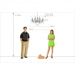 Подвесная люстра MW-Light Аврора 371016408