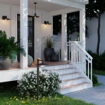 Настенный фонарь уличный Odeon Light Furcadia 4833/1W (220V, IP44)