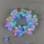 Гирлянда Шарики Смарт 10м разноцветная с управлением 5В, 100 LED, провод прозрачный ПВХ, IP44 Laitcom MBSmart100-10-5RGB