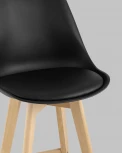Стул полубарный Stool Group FRANKFURT черный УТ000025489