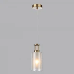 Подвесной светильник Odeon Light Saga 5088/1A античная бронза/стекло E14 1*40W (220V, на проводе, круглые)