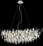 Подвесная люстра Wertmark Daniela WE182.15.223 (220V, на тросе, листья, ветки)