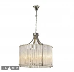 Подвесная люстра iLamp Manhattan P2554-6 NIC (220V, на цепи, круглые)