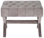 Пуфик Garda Decor Neil BG (Серый/Серый)