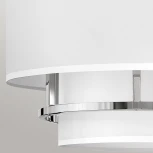 Потолочная люстра на штанге Hinkley Graham HK-GRAHAM-M-PN (220V, круглые)