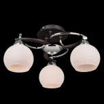 Потолочная люстра Eurosvet 9654 9654/3 хром/венге (220V, шарики)