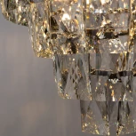 Подвесная люстра каскадная Divinare Chara 3508/02 LM-6 (220V, хрусталь, на цепи)