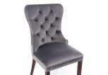 Обеденный стул Woodville Lester серый 1927