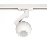 Трековый светильник однофазный 7W 220V White RAUMBERG 8588Wh (LED, шар)