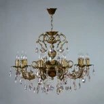 Подвесная люстра Ambiente by Brizzi Alicante 8888/10 PB Tear Drop