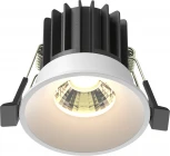 Встраиваемый светильник Maytoni Round DL058-7W3K-W (LED, 220V, круглые)