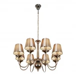 Подвесная люстра iLamp Rolling P2406-8 Nickel