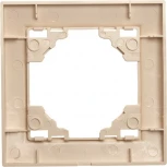 Рамка на 1 пост (слоновая кость) Stekker Эрна 39624