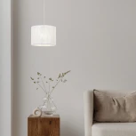 Подвесной светильник Evoluce Ettan SLE6024-503-01 белый/белый E27 1*40W