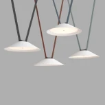 Трековый светильник низкоковольтный для ременной системы LED с голосовым управлением 48V Denkirs Belty Flow DK5664-WH+BK (Умный дом) (умный дом - Smart Life)