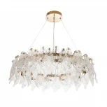 Подвесная люстра хрустальная Modelux MODESTYLE MS.2290.12 GD