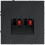 Акустическая розетка (графит) Voltum S70 VLS060307