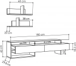 ТВ тумба LEVE GARA TV UNIT
