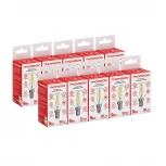 Лампочка светодиодная филаментная прозрачный шар E14 9W Thomson Globe TH-B2086