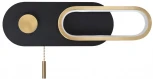 Настенный светильник Lucas A2602AP-10BK Arte Lamp (LED, 220V, выключатель)