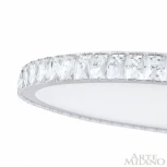 Потолочный светильник круглый Arte Milano 310122/D500 NI (регулировка яркости, LED, 220V, пульт управления, круглые)