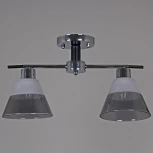 Потолочная люстра на штанге Reluce 09113-3.3-02 CR+BK